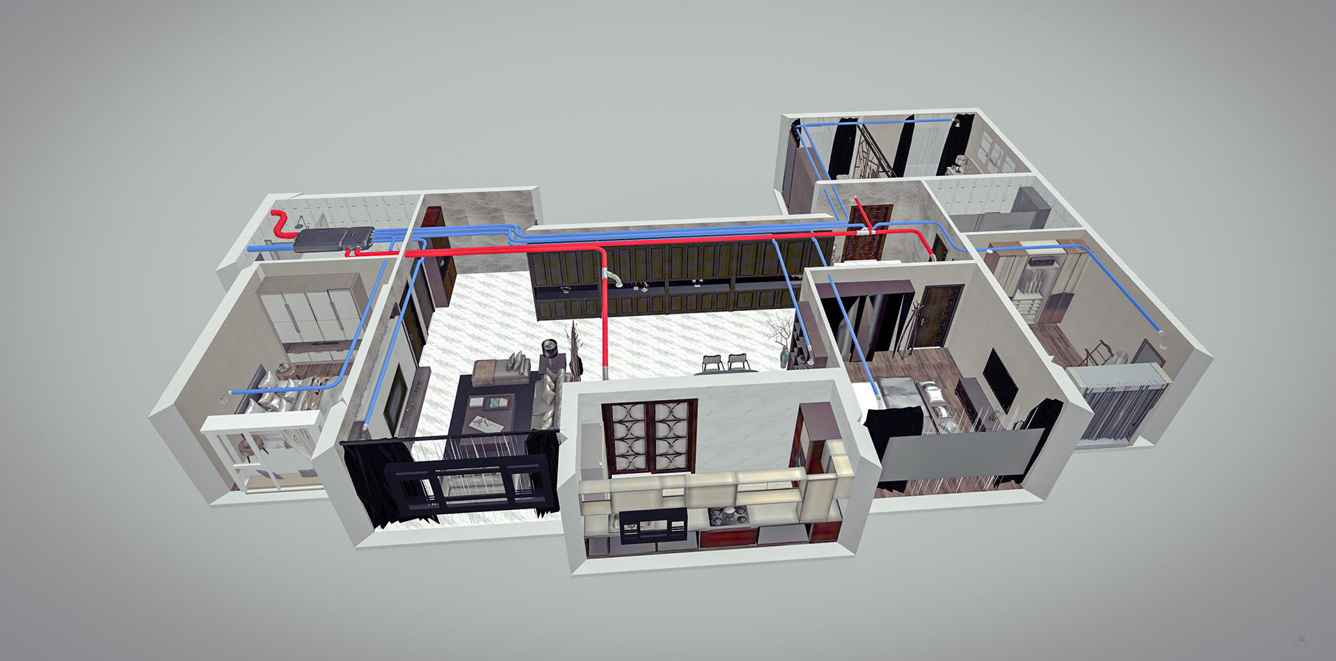 商业楼宇冷暖解决方案-大图