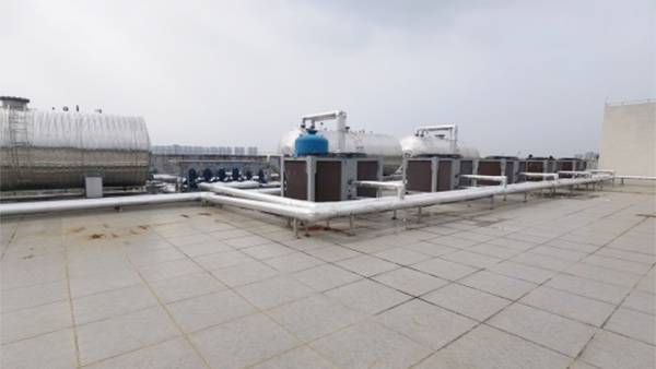 雅瑶中学再选外围买球Sprsun，空气能热水机组续写绿色篇章3