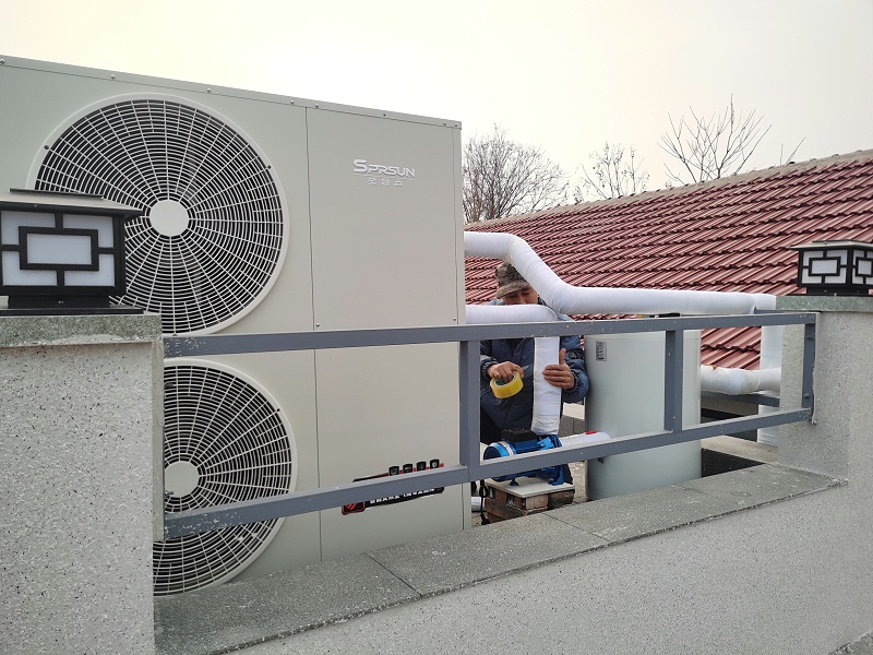 空气能管道布置